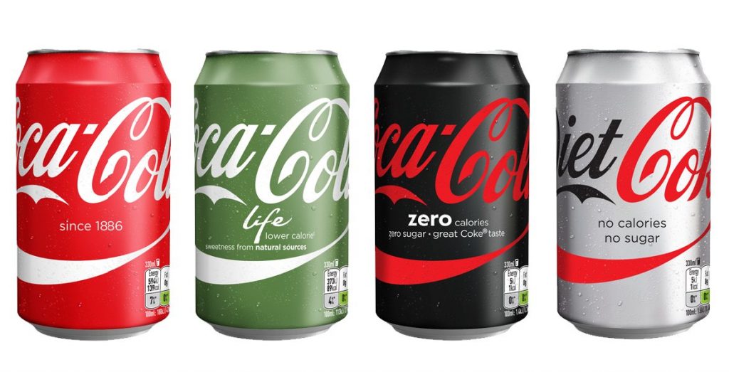 coca-cola logo varieties